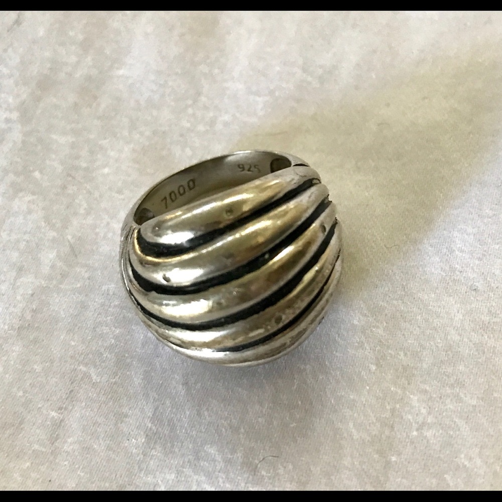 Sterling Silver Statement Ring - image 4